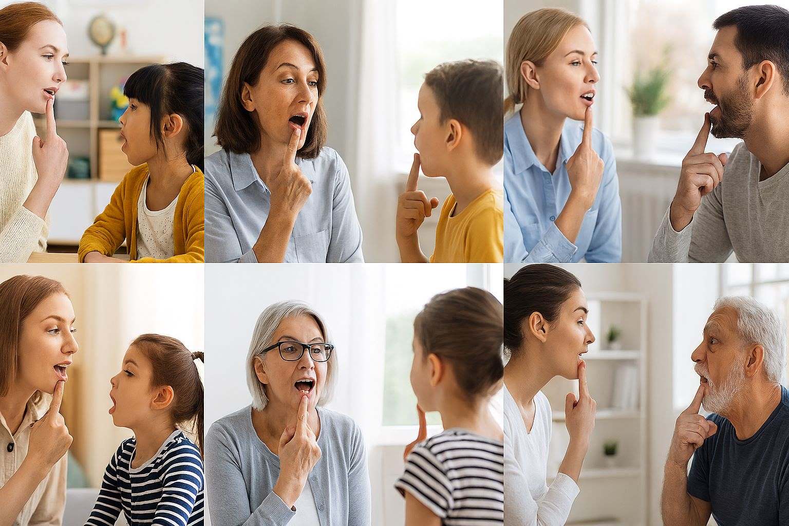 تمرین های گفتاردرمانی برای بهبود وضوح گفتار