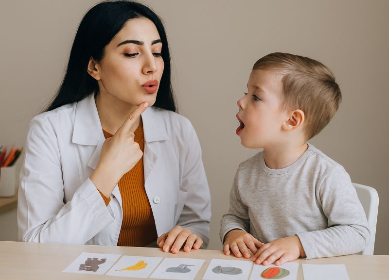 انواع تاخیر گفتاری در کودکان