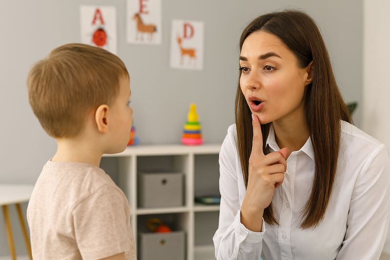 درمان اختلال تلفظ