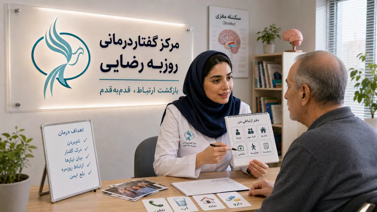 گفتاردرمانی پس از سکته مغزی؛ درمان آفازی و گفتار
