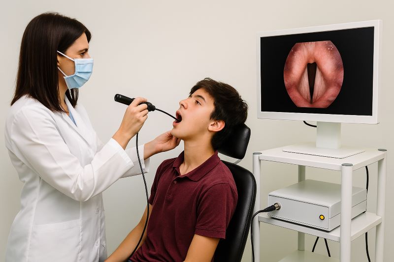 استروبوسکوپی برای لکنت زبان