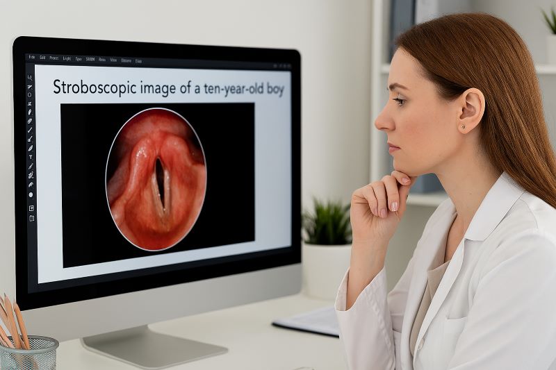 استروبوسکوپی برای اختلالات گفتاری