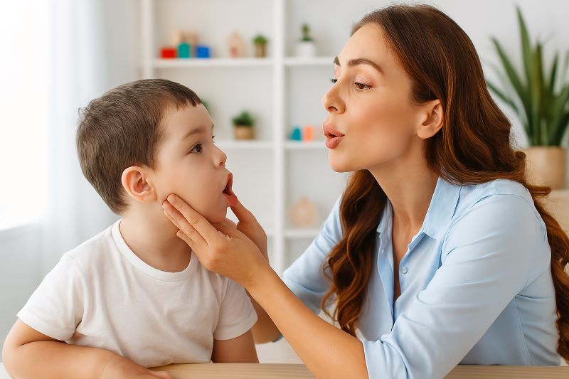 گفتاردرمانی در اتیسم