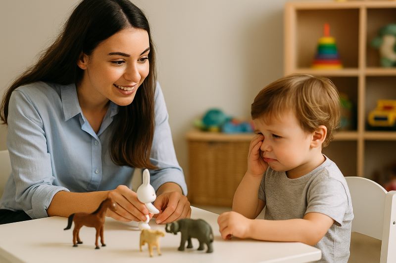 بازی درمانی برای ترس کودکان