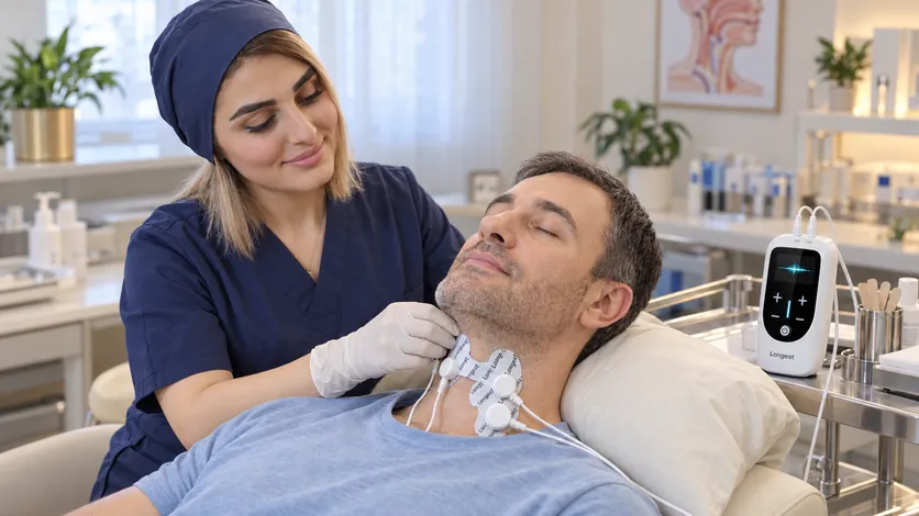 تصویر نمایشی استفاده از تحریک الکتریکی در توانبخشی