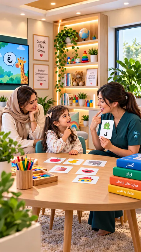 همراهی کودک، خانواده و درمانگر در فعالیت آموزشی